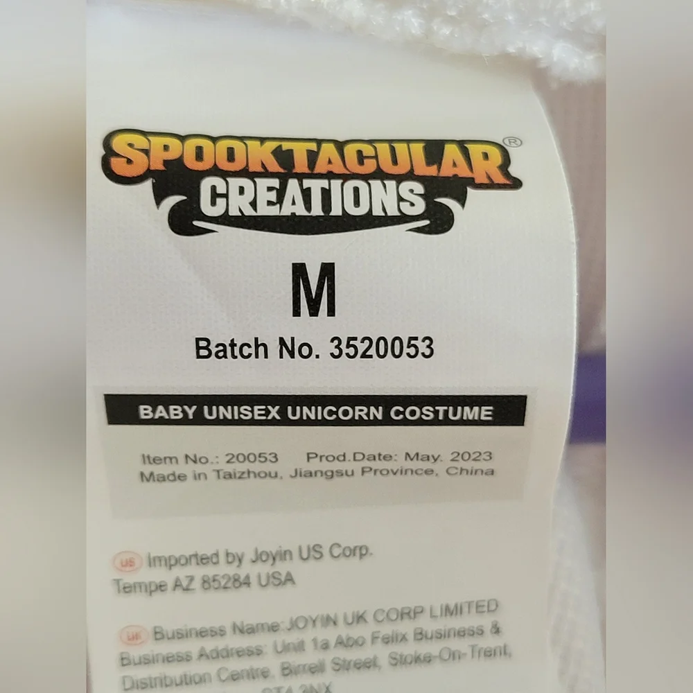 Spooktacular Creations unicorn costume. Girls M 8-10